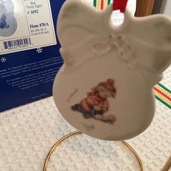 Goebel M.I. Hummel “Sleep Tight” ornament - made in Germany - Picture 3 of 7